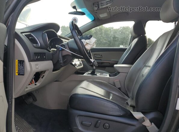 KNDMB5C12K6529110 2019 KIA SEDONA Black Սալոնի դիմացի տեսք
