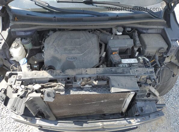 KNDMB5C12L6618130 2020 KIA SEDONA Blue Widok komory silnika