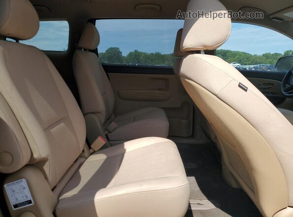 KNDMB5C12L6618130 2020 KIA SEDONA Blue Widok wnętrza z tyłu