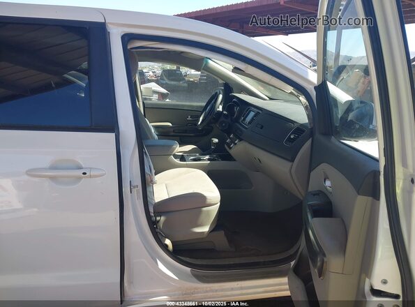 KNDMB5C12M6673193 2021 KIA SEDONA White წინა სალონის ხედი