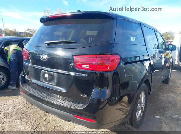 KNDMB5C14L6599824 2020 KIA SEDONA Black უკანა მარჯვენა