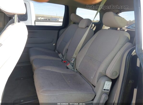 KNDMB5C14L6599824 2020 KIA SEDONA Black VIN კოდის სტიკერის ხედი