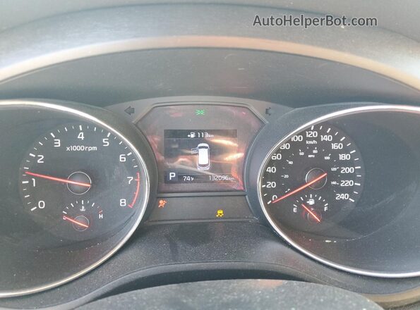 KNDMB5C15L6568923 2020 KIA SEDONA Угольный Вид щитка приборов