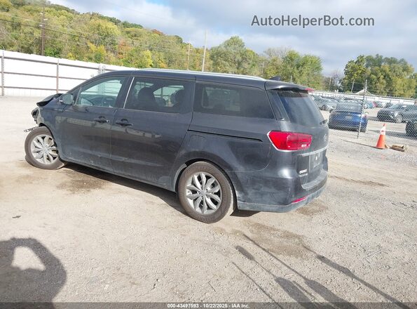 KNDMB5C17M6674176 2021 KIA SEDONA Black Tył lewy