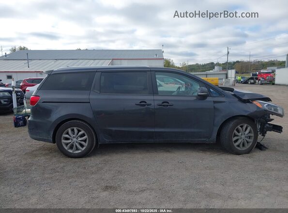 KNDMB5C17M6674176 2021 KIA SEDONA Black Widok wnętrza 360 stopni