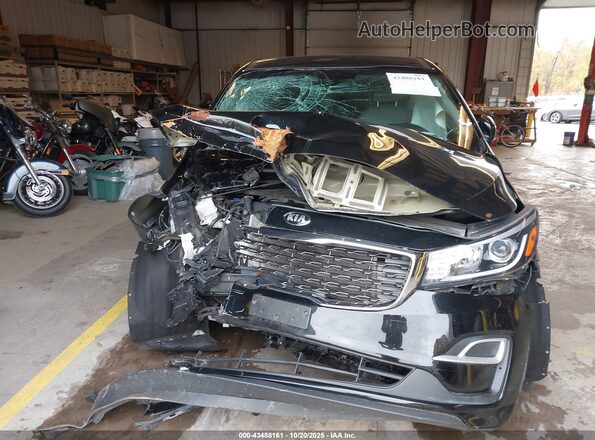 KNDMB5C18L6618794 2020 KIA SEDONA Black Вид задньої частини салону