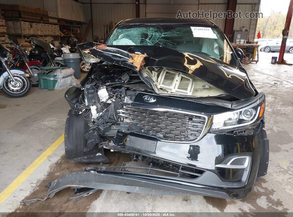 KNDMB5C18L6618794 2020 KIA SEDONA Black Вид спереду