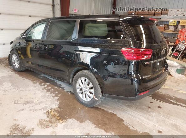 KNDMB5C18L6618794 2020 KIA SEDONA Black Задня ліва чверть