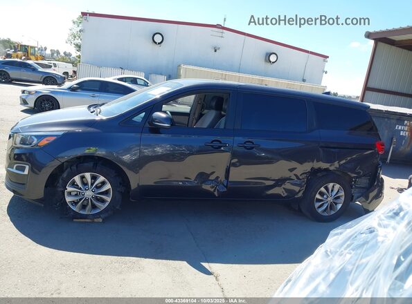 KNDMB5C18L6653478 2020 KIA SEDONA Gray Widok wnętrza 360 stopni