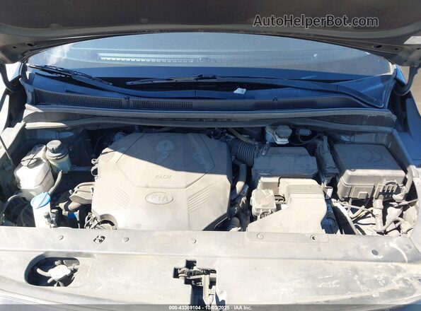 KNDMB5C18L6653478 2020 KIA SEDONA Gray Widok z tyłu