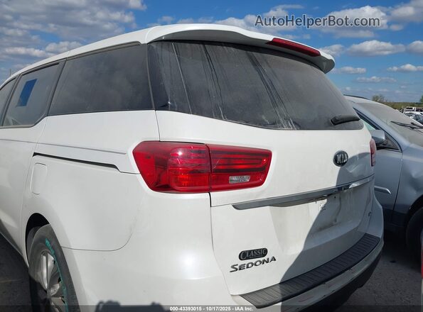 KNDMB5C19L6626080 2020 KIA SEDONA White Հետևի ձախ