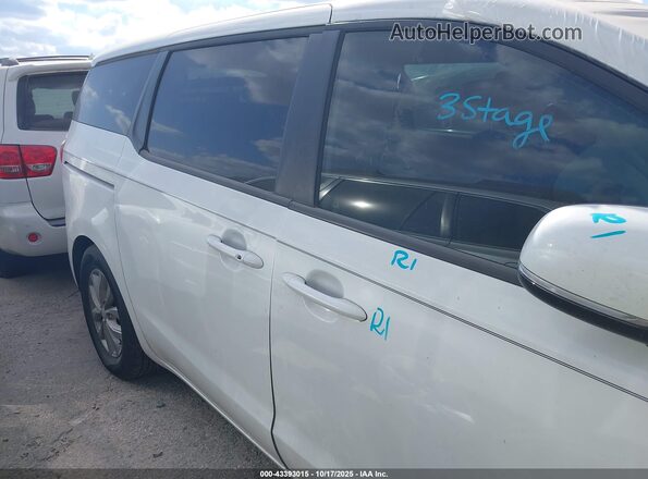 KNDMB5C19L6626080 2020 KIA SEDONA White Սալոնի հետևի տեսք