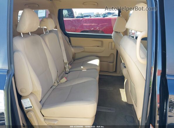 KNDMB5C1XK6509817 2019 KIA SEDONA Black VIN კოდის სტიკერის ხედი