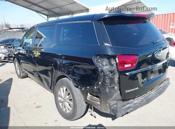 KNDMB5C1XK6509817 2019 KIA SEDONA Black უკანა მარცხენა