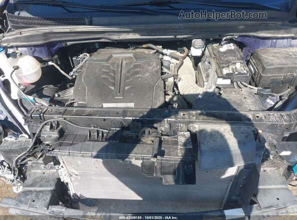 KNDNB4H33R6328481 2024 KIA CARNIVAL MPV Синий Вид сзади
