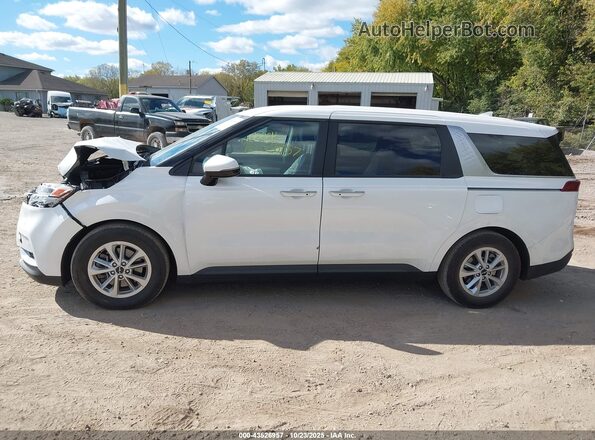 KNDNB4H38N6127170 2022 KIA CARNIVAL MPV White Панорамний вид салону 360°