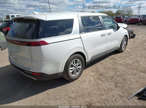 KNDNB4H38N6127170 2022 KIA CARNIVAL MPV White Задня права чверть