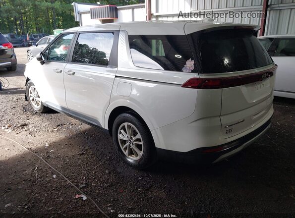 KNDNB4H38N6157902 2022 KIA CARNIVAL MPV White Задня ліва чверть
