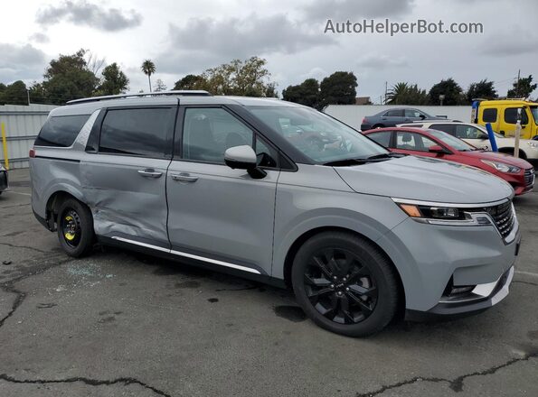 KNDNE5H34R6302369 2024 KIA CARNIVAL Gray 