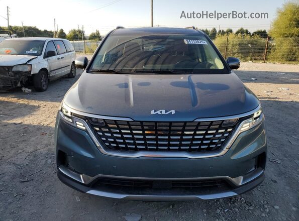 KNDNE5H37P6209097 2023 KIA CARNIVAL Blue Դիմացի տեսք