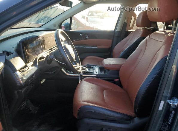 KNDNE5H37P6209097 2023 KIA CARNIVAL Blue Սալոնի դիմացի տեսք