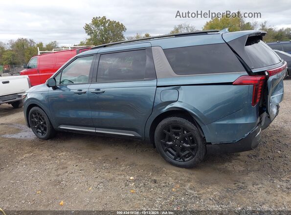 KNDNE5K32S6490131 2025 KIA CARNIVAL MPV Blue Սալոնի 360 աստիճան տեսք