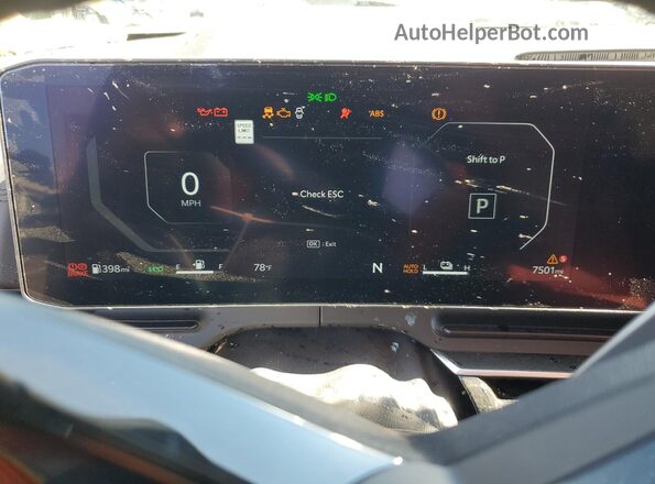 KNDNE5KA7S6055099 2025 KIA CARNIVAL Black Instrument cluster view