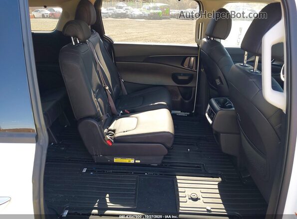 KNDNE5KA8S6072560 2025 KIA CARNIVAL MPV HYBRID White VIN կոդի պիտակի տեսք