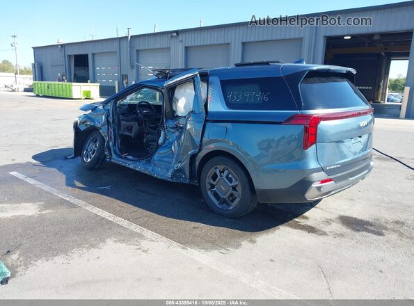 KNDNE5KA9T6092270 2026 KIA CARNIVAL MPV HYBRID Blue Trasero izquierdo