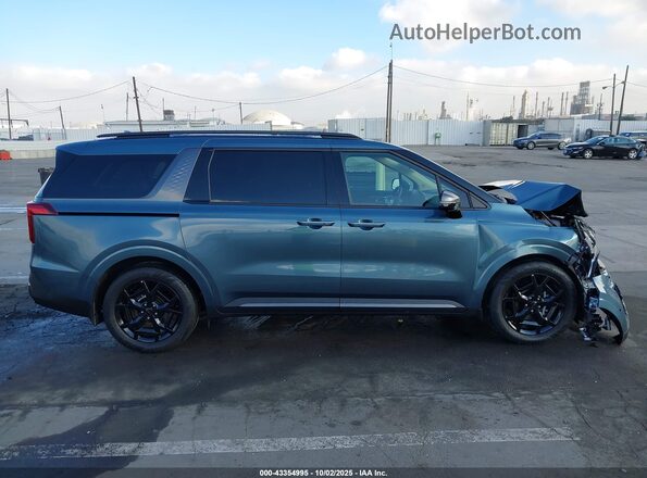 KNDNE5KAXS6076433 2025 KIA CARNIVAL MPV HYBRID Синий Панорамный вид салона 360°