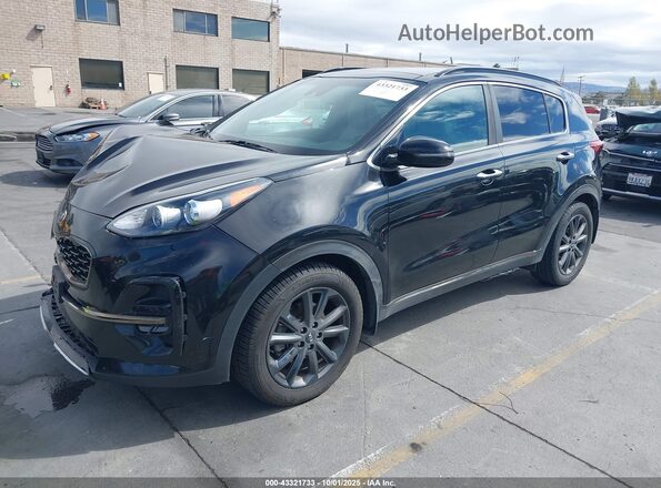 KNDP63AC1L7806920 2020 KIA SPORTAGE Черный Передняя левая четверть