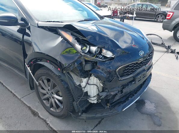 KNDP63AC1L7806920 2020 KIA SPORTAGE Черный Вид спереди
