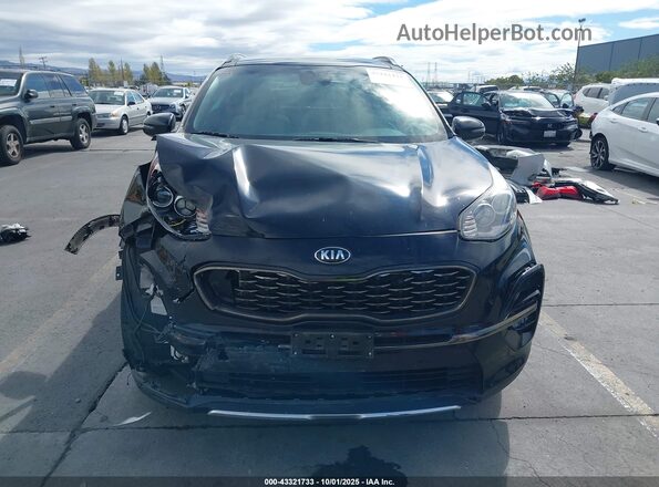 KNDP63AC1L7806920 2020 KIA SPORTAGE Черный Вид задней части салона