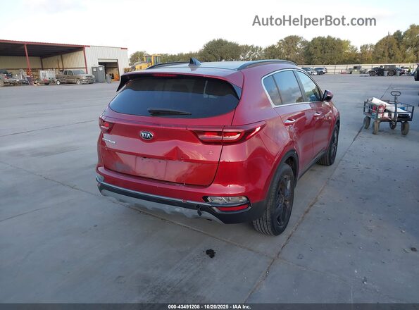 KNDP63AC2L7832541 2020 KIA SPORTAGE Red უკანა მარჯვენა