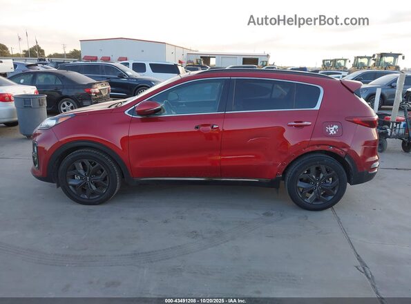 KNDP63AC2L7832541 2020 KIA SPORTAGE Red სალონის 360-გრადუსიანი ხედი