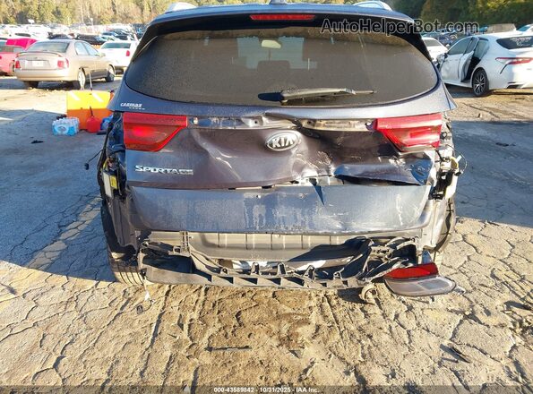 KNDP63AC4L7661842 2020 KIA SPORTAGE Gray Դիմացի տեսք