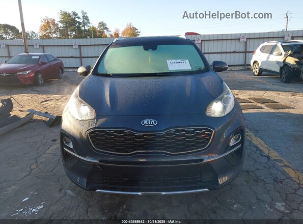 KNDP63AC4L7661842 2020 KIA SPORTAGE Gray Սարքավորումների վահանակի տեսք