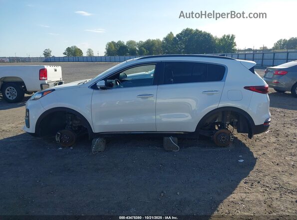 KNDP63AC4L7795623 2020 KIA SPORTAGE White უკანა სალონის ხედი