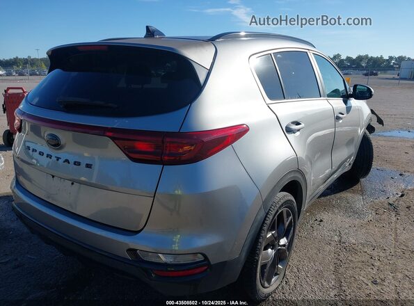 KNDP63AC4M7854154 2021 KIA SPORTAGE Gray უკანა მარჯვენა