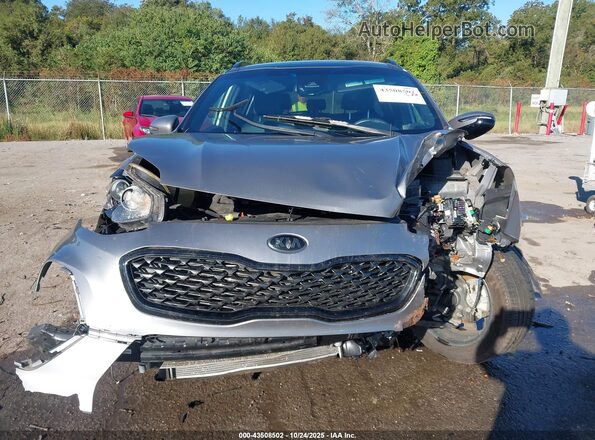 KNDP63AC4M7854154 2021 KIA SPORTAGE Gray ხელსაწყოთა პანელის ხედი