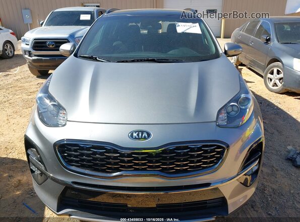 KNDP63AC7L7801737 2020 KIA SPORTAGE Gray ხელსაწყოთა პანელის ხედი