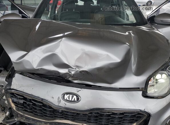 KNDP63AC8L7718706 2020 KIA SPORTAGE Silver უკანა სალონის ხედი