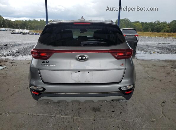 KNDP63AC8L7718706 2020 KIA SPORTAGE Silver უკანა ხედი