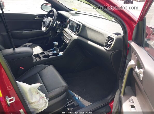 KNDP63AC8L7779943 2020 KIA SPORTAGE Red წინა სალონის ხედი