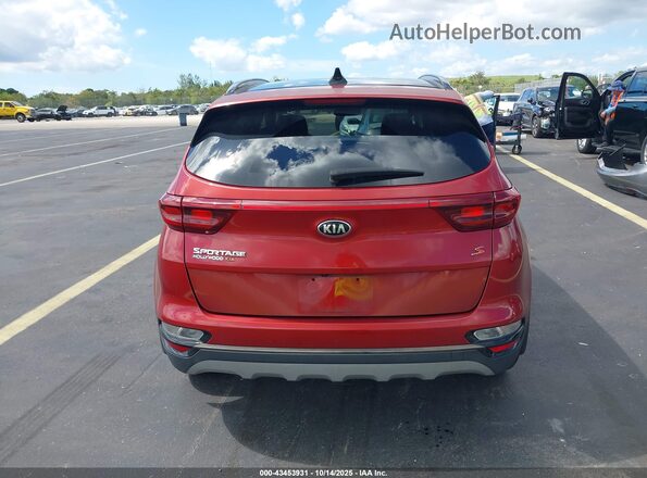 KNDP63AC8L7779943 2020 KIA SPORTAGE Red 