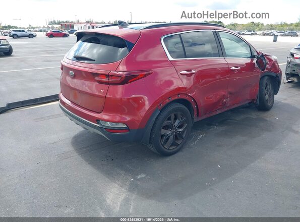 KNDP63AC8L7779943 2020 KIA SPORTAGE Red უკანა მარჯვენა