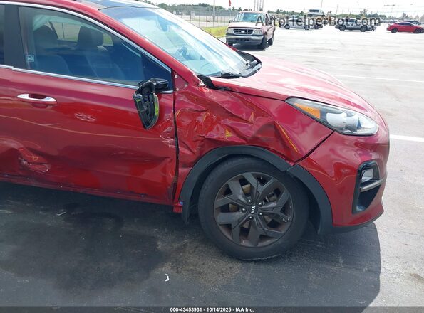 KNDP63AC8L7779943 2020 KIA SPORTAGE Red წინა ხედი