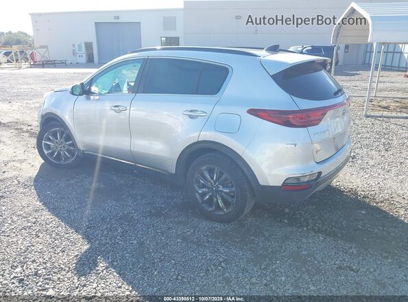 KNDP63AC9L7755294 2020 KIA SPORTAGE Серебряный Задняя левая четверть
