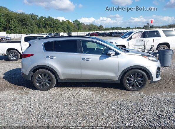 KNDP63AC9L7755294 2020 KIA SPORTAGE Серебряный Вид задней части салона