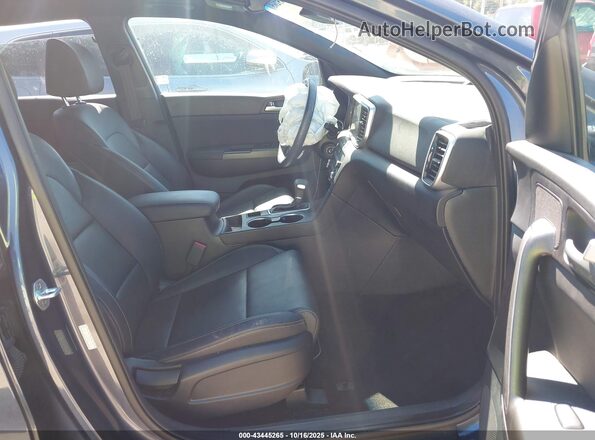 KNDP63AC9N7955157 2022 KIA SPORTAGE Blue წინა სალონის ხედი